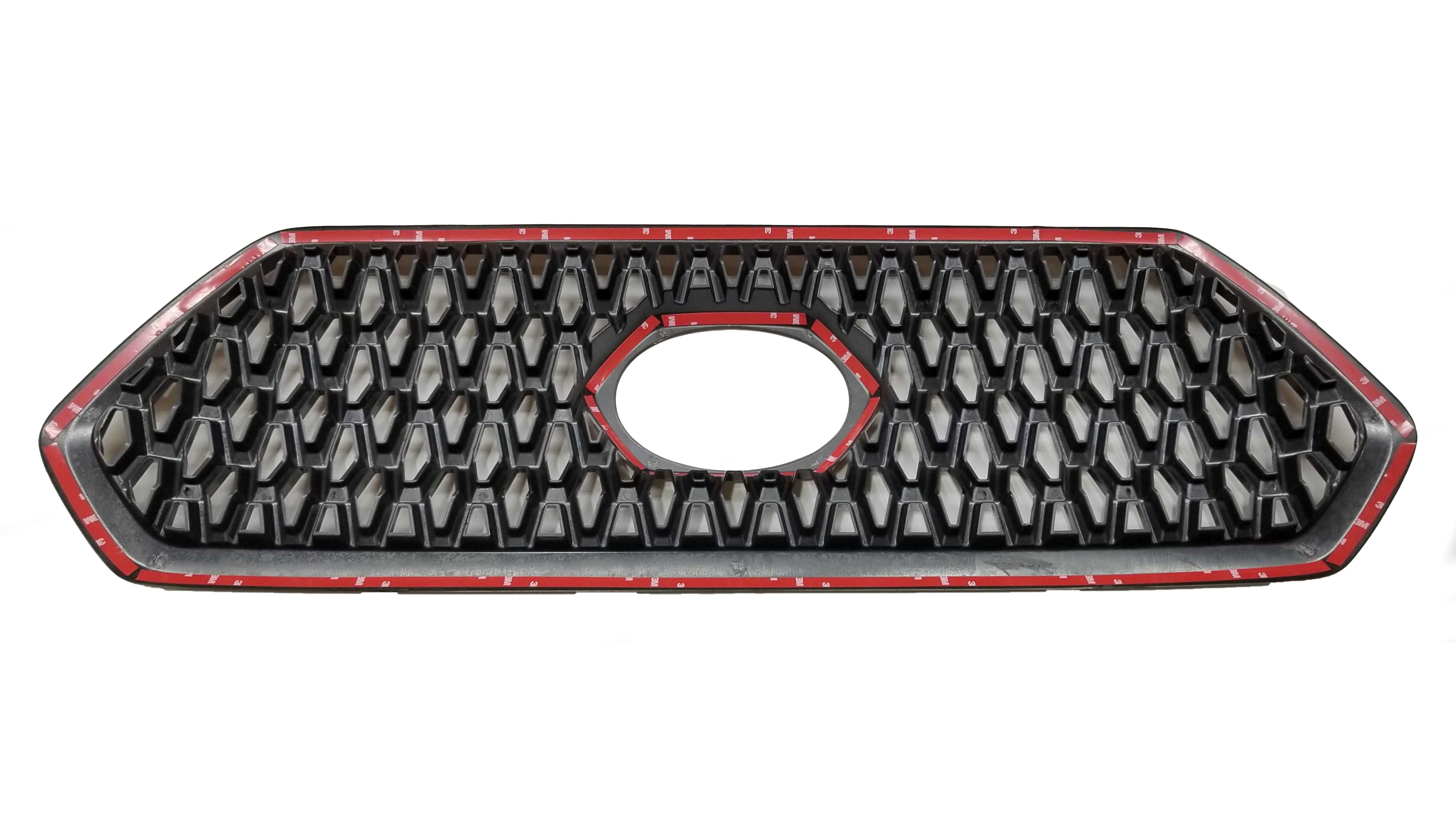 2018-2019 Toyota Tacoma  TRD SPORT/OFF-ROAD 1PC Black  Overlay Grille