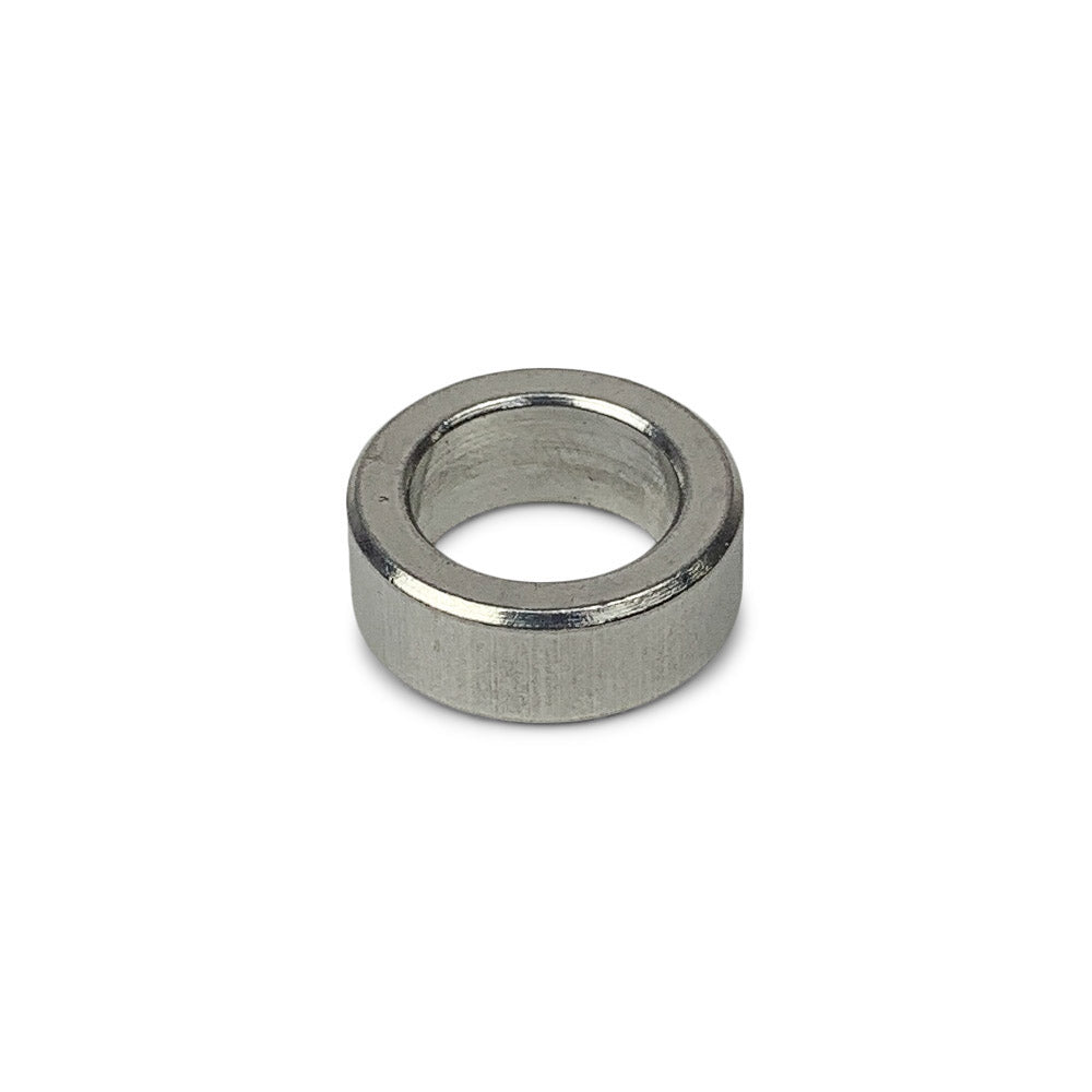 Metal spacer ring or bushing for overlanding vehicle accessories installation