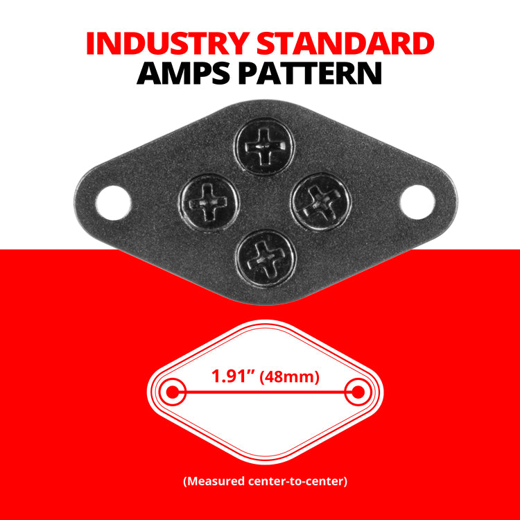 Tackform Impact Series diamond base with 26mm ball for universal fit
