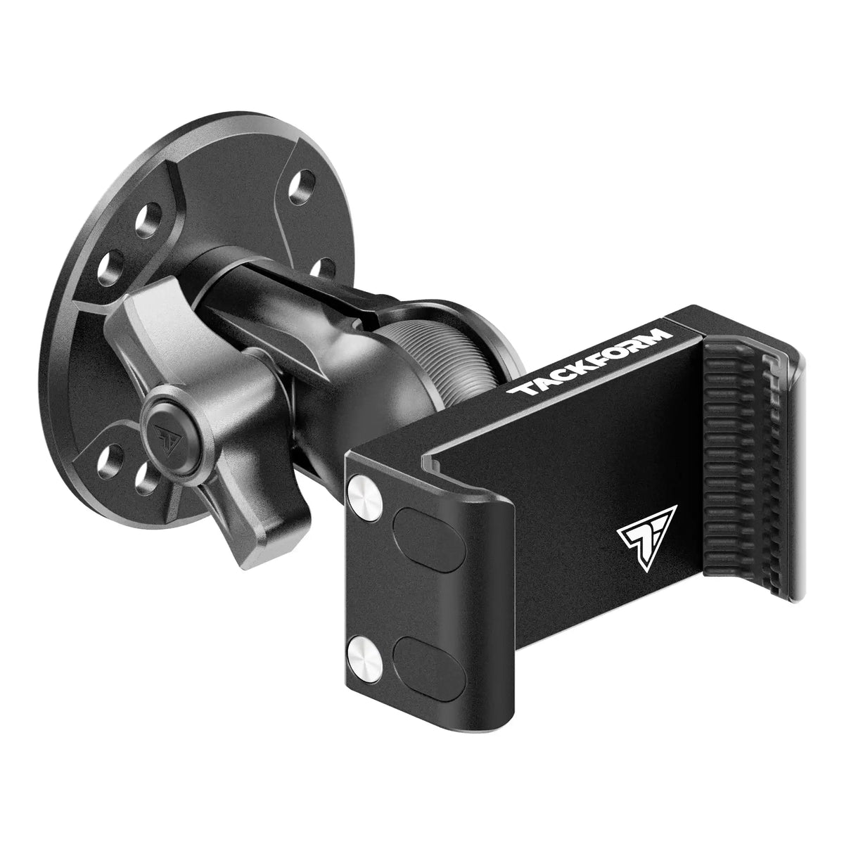 Tackform heavy duty commercial drill base mount with metal phone holder, universal fit
