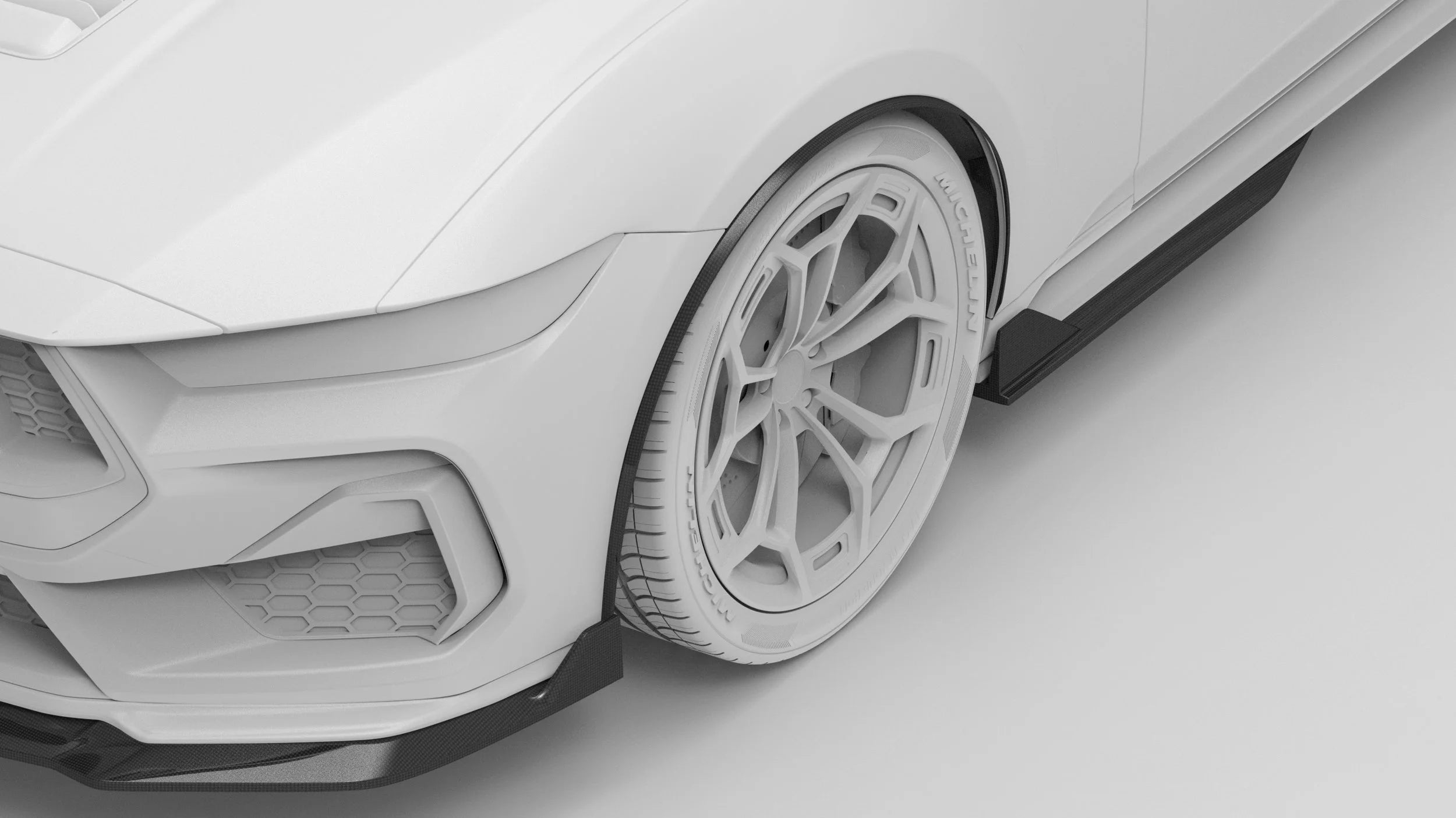 2024-Current Ford Mustang Front Fender Flares