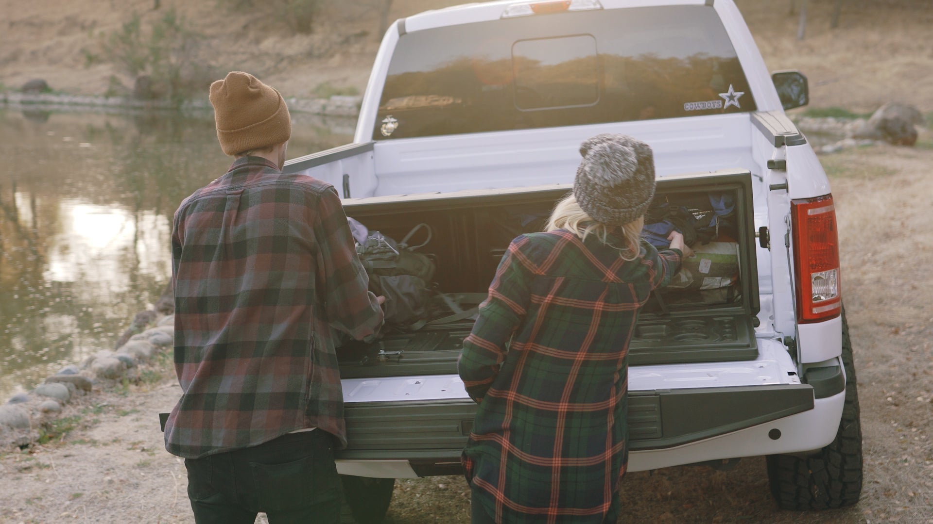 AeroBox™ AeroDynamic Rear Mount Truck Cargo Box