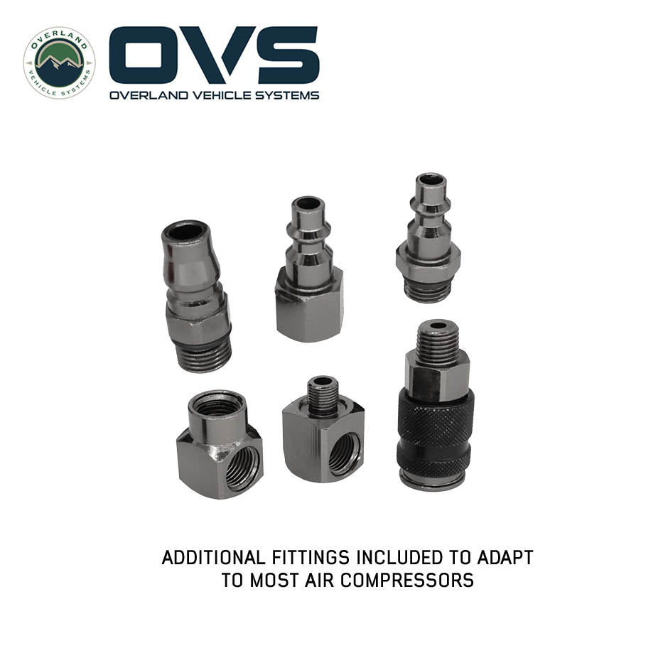 Overland Vehicle Systems ARK Air Reel Kit with 39 foot hose and mounting bracket - view 9