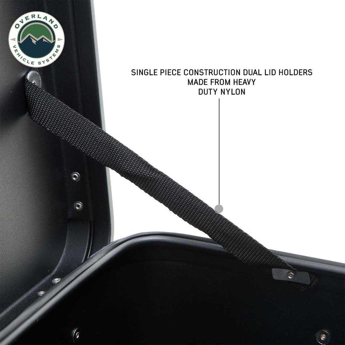Overland Vehicle Systems 53 QT aluminum storage box - view 8