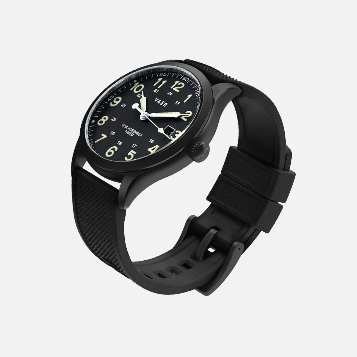VAER C5 Tactical Field Watch - 40mm Ameriquartz