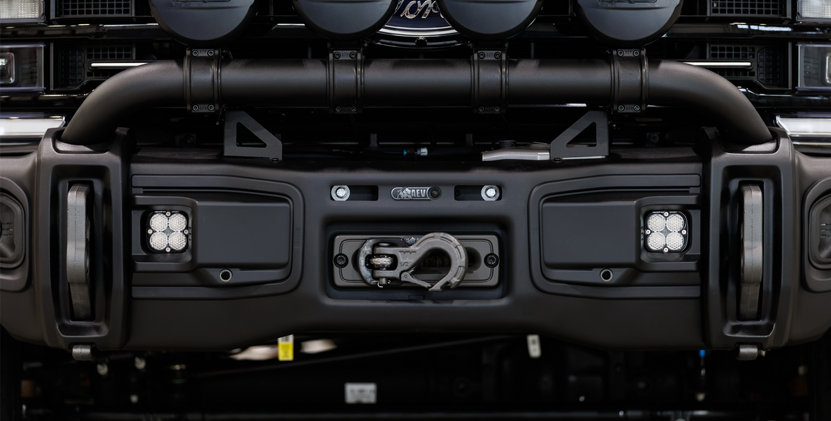 AEV Front Bumper Auxiliary Light Mounting Kit for 2023+ Super Duty - image 3