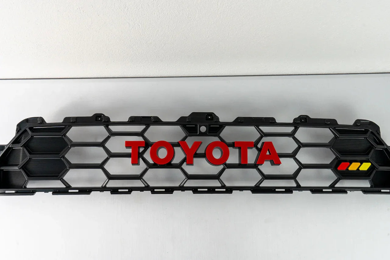 Tri Color TRD Style Grille Emblem - 2025+ 4Runner