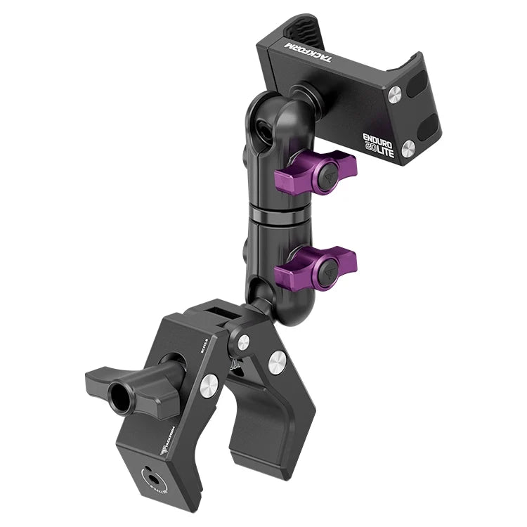 Tackform BC415 semi truck grab handle phone mount with 3.5 inch arm, universal fit