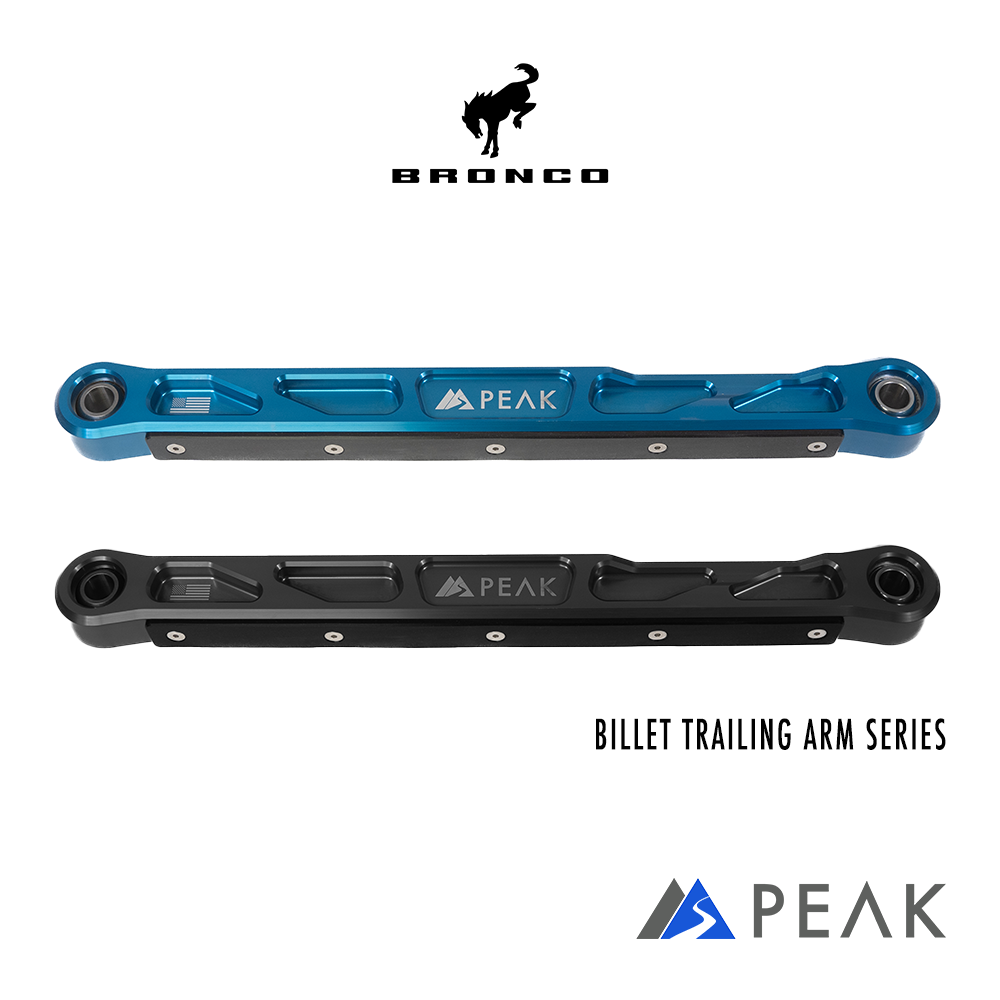 Peak Suspension Billet Lower Trailing Arms (2021+ Ford Bronco) for 2021+ Ford Bronco