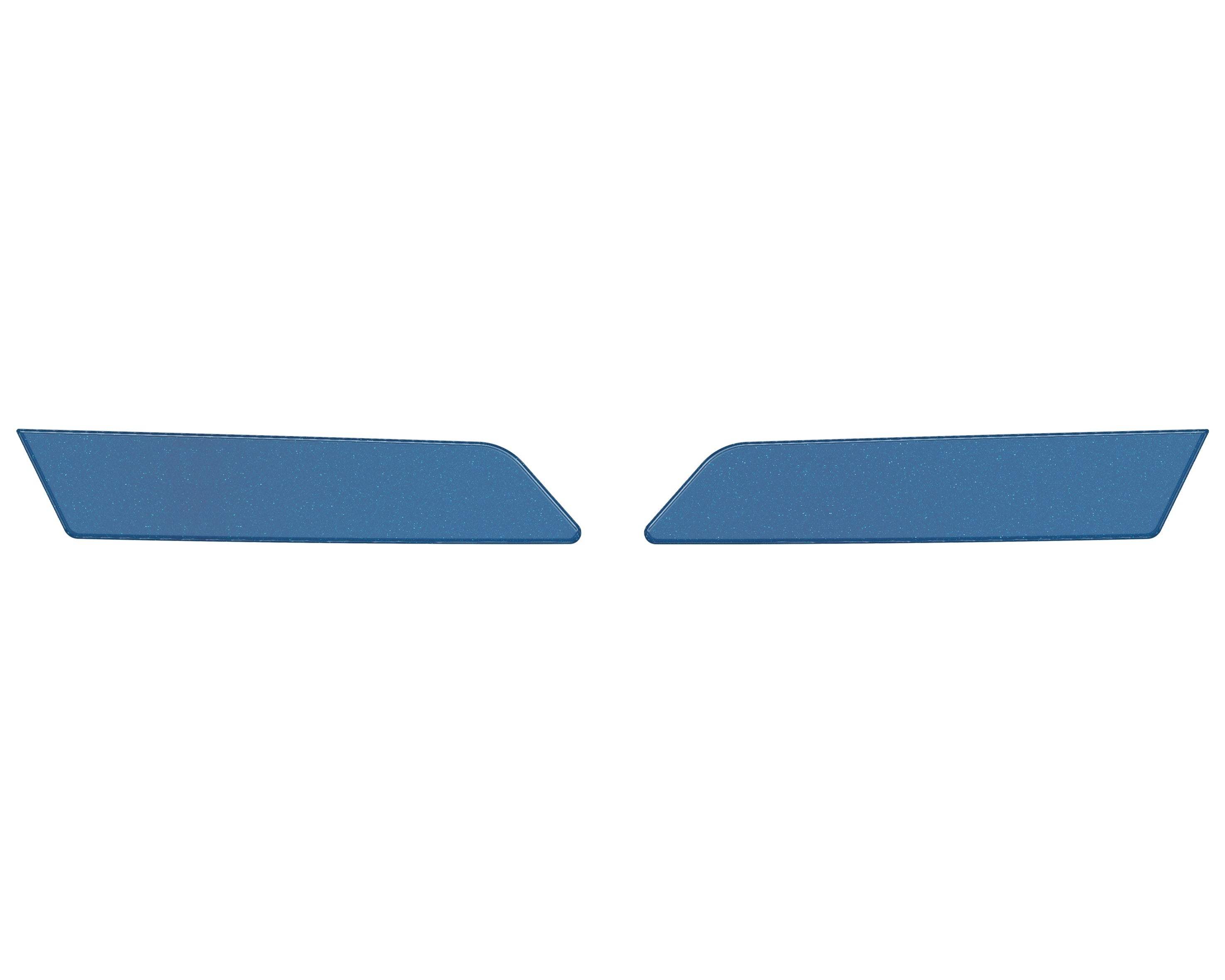Rear Side Door Pull Handle Overlays Fits 2021-2022 Ford Bronco Rear Doors Only *OE Color - Atlas Blue