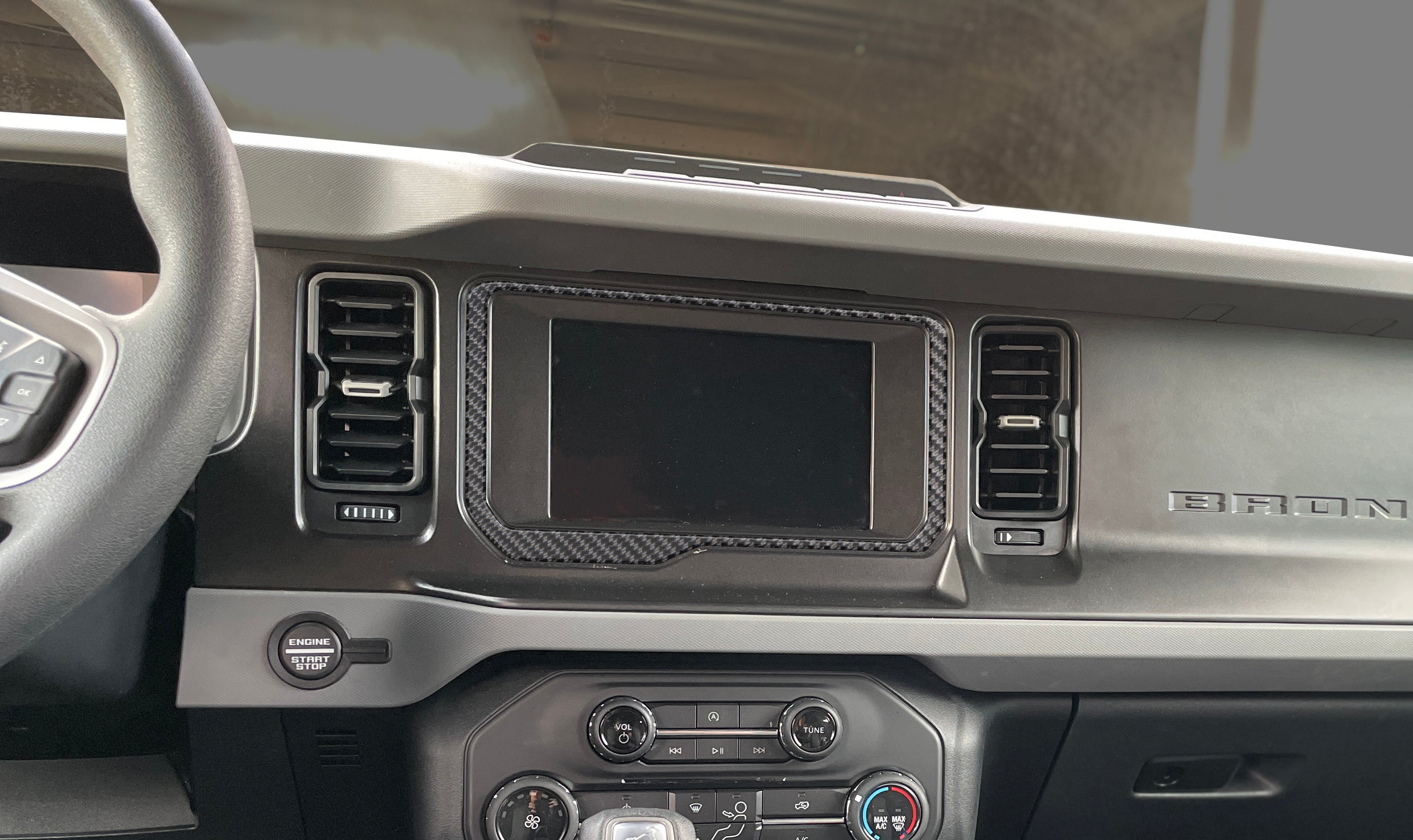 8 inch Display Screen Accent Overlay Fits 2021-2026 Ford Bronco