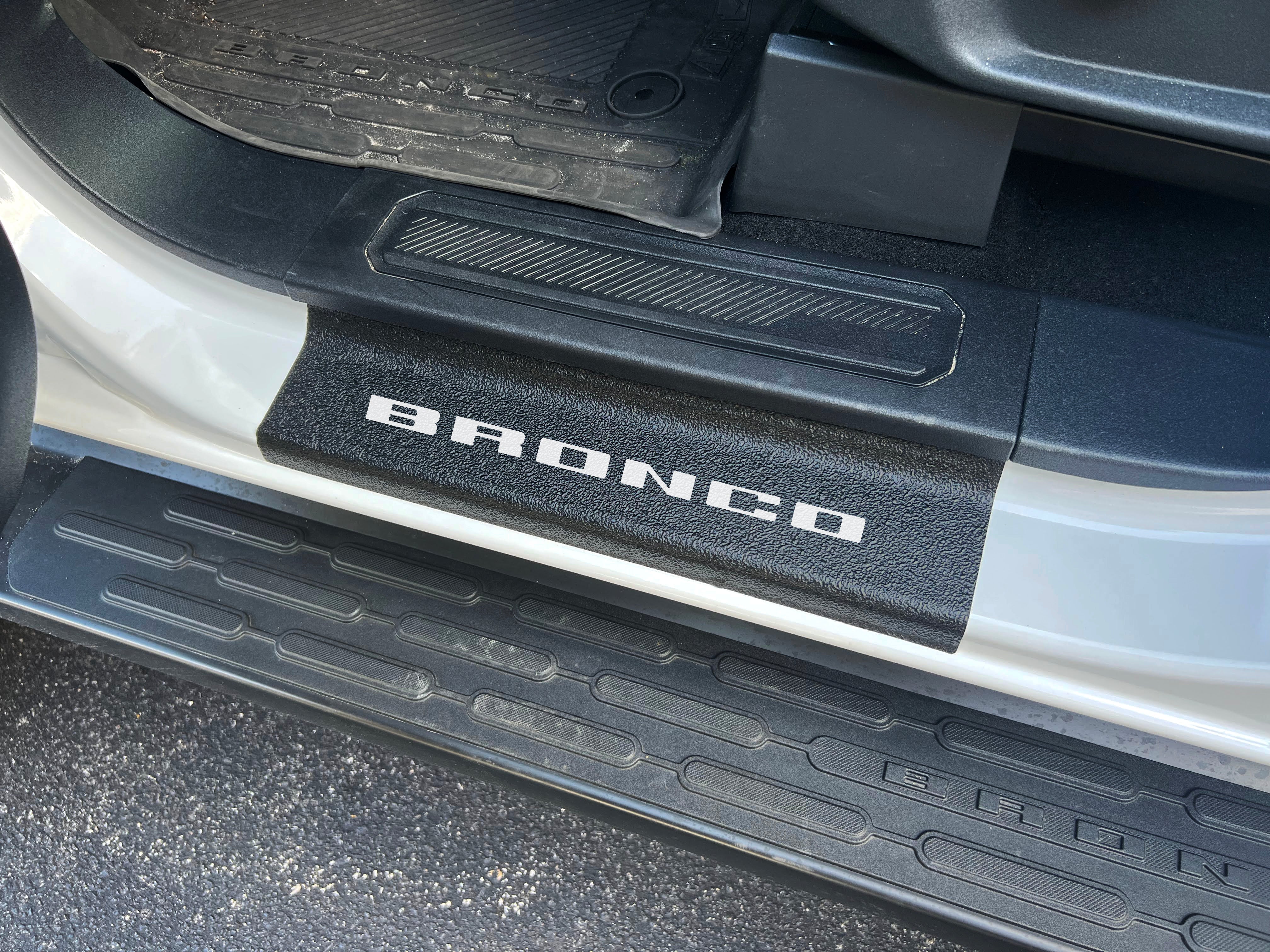 Door Sill Protection Overlays Fits 2021-2026 Ford Bronco – view 4