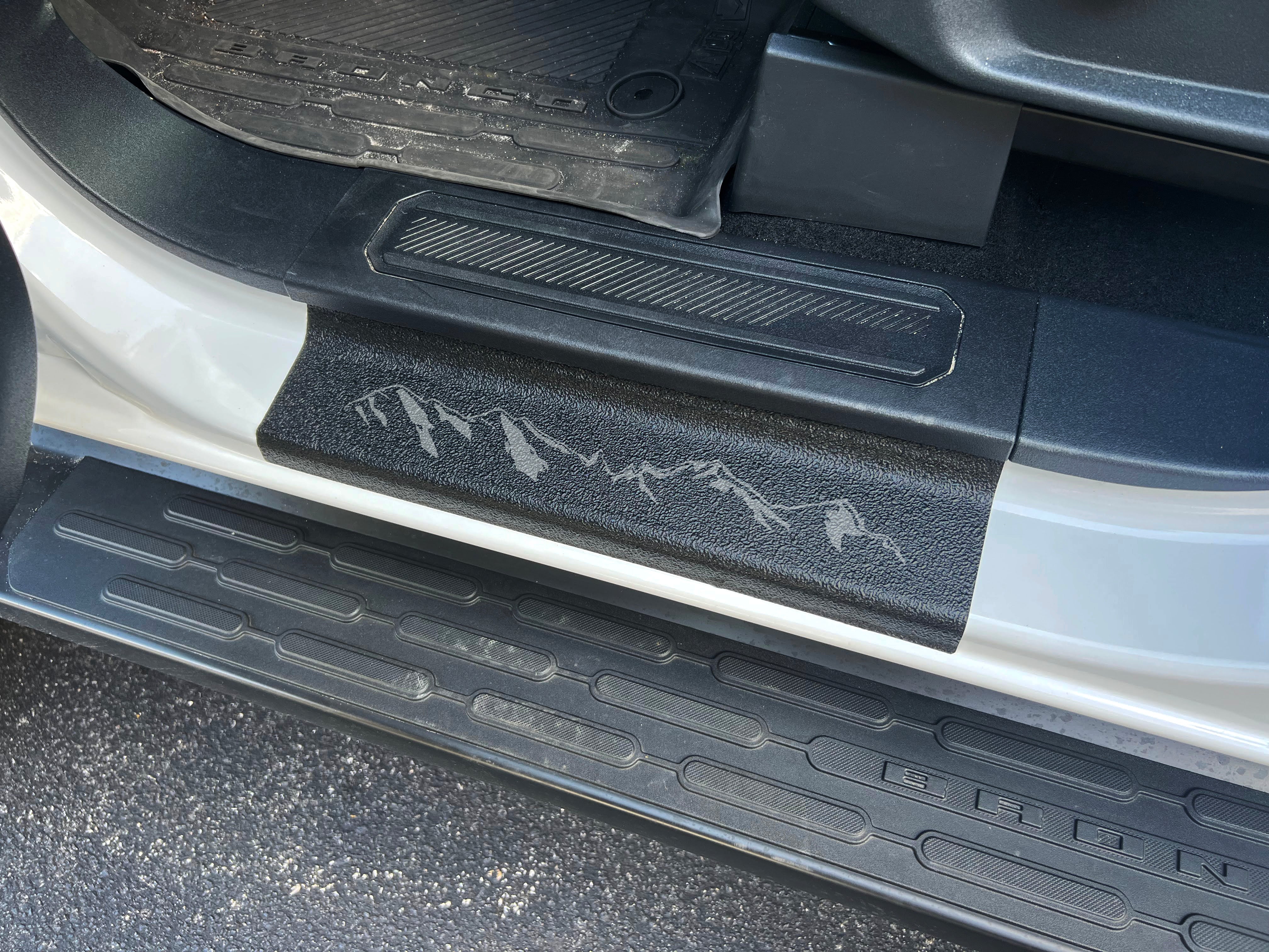 Door Sill Protection Overlays Fits 2021-2026 Ford Bronco – view 15