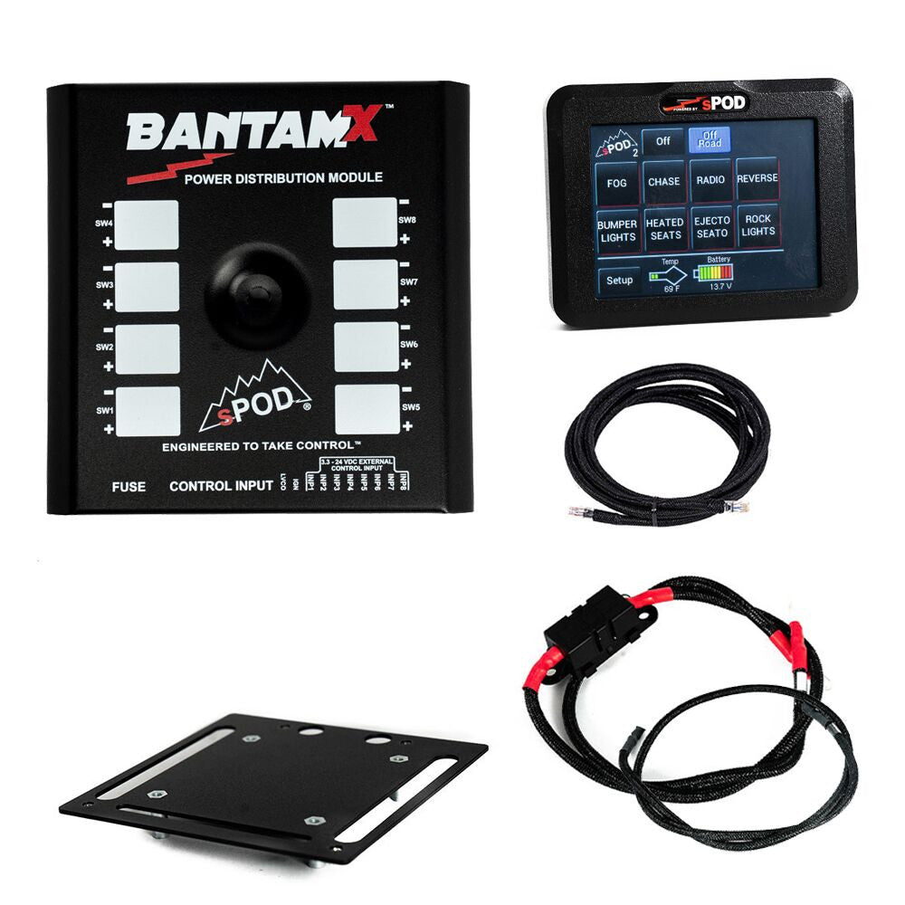 Baja Designs sPOD BantamX touchscreen system, universal fit