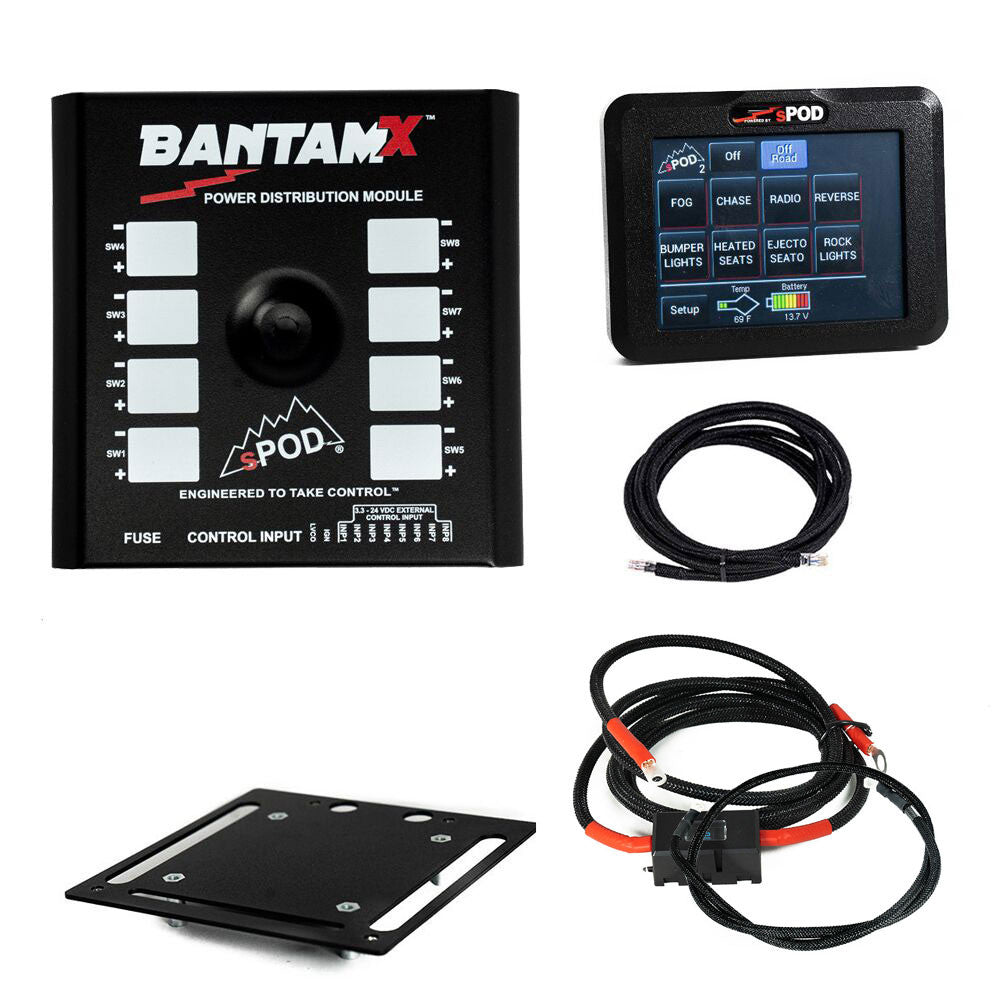 Baja Designs sPOD BantamX touchscreen system, universal fit