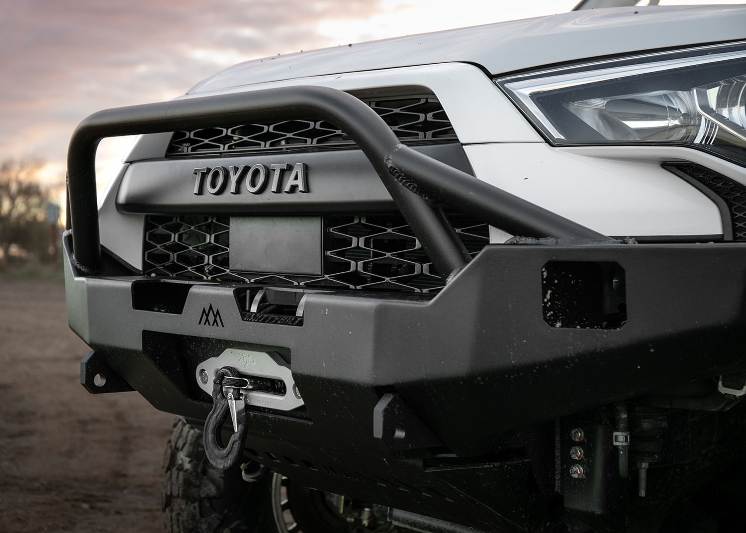 Backwoods Toyota 4Runner 5th Gen (2010-2024) Hi-Lite Overland Front Bumper [PreRunner Bull Bar]