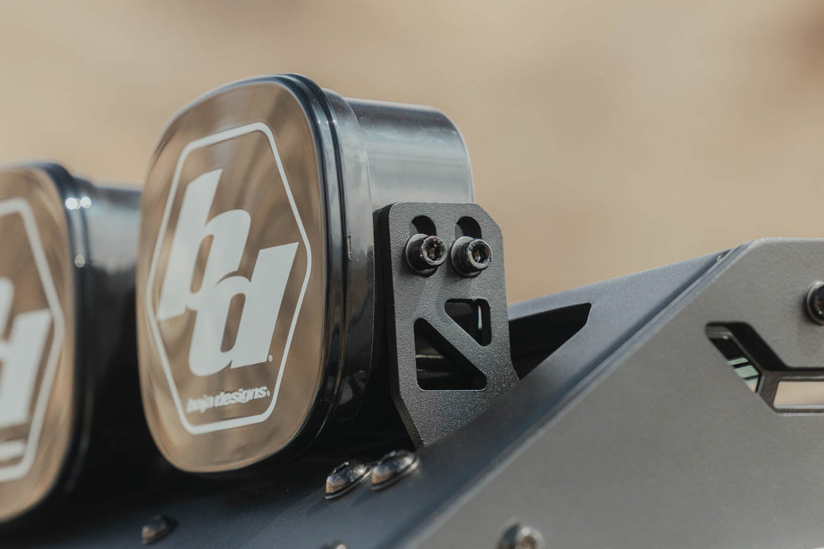 DV8 Offroad Baja Designs XL Linkable light bar mount for DV8 Spec Series roof racks