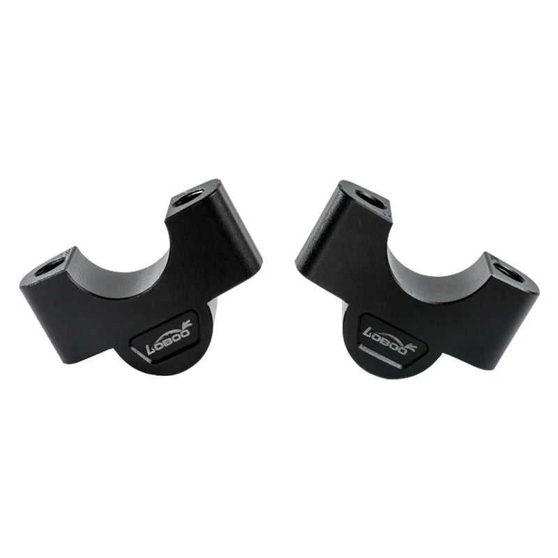 LOBOO Handlebar Risers for Aprilia Tuareg 660 (2022-on) – CNC Aluminum 0.98 in Bar Riser Kit, Black Anodized Finish