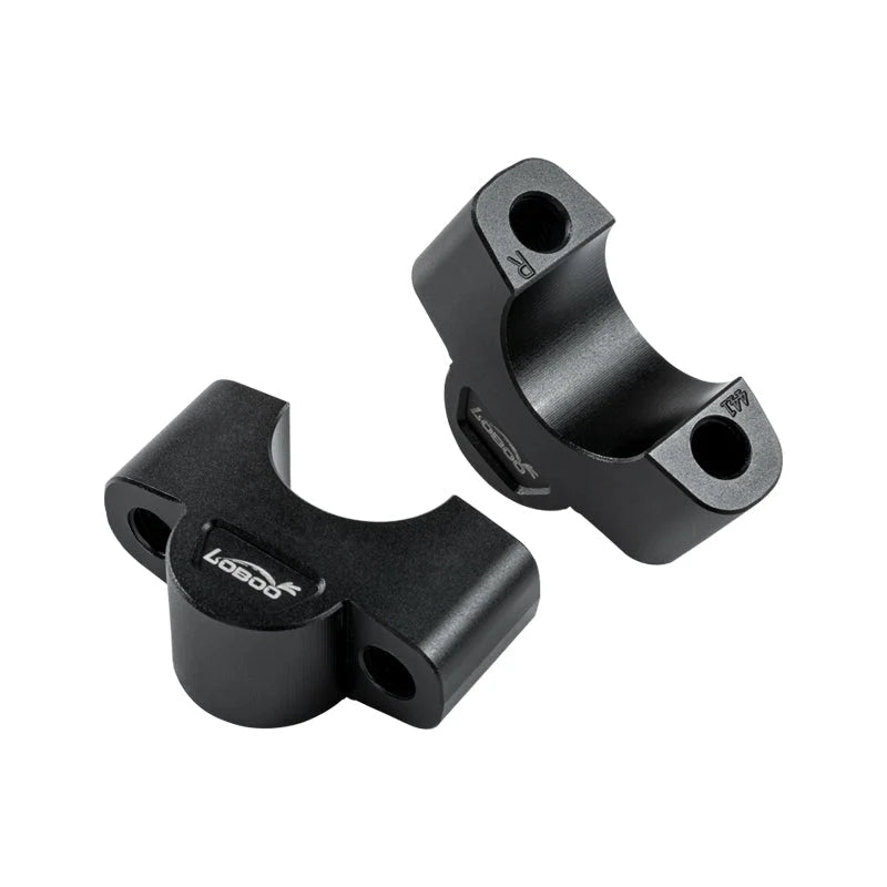 LOBOO Handlebar Risers for Aprilia Tuareg 660 (2022-on) – CNC Aluminum 0.98 in Bar Riser Kit, Black Anodized Finish