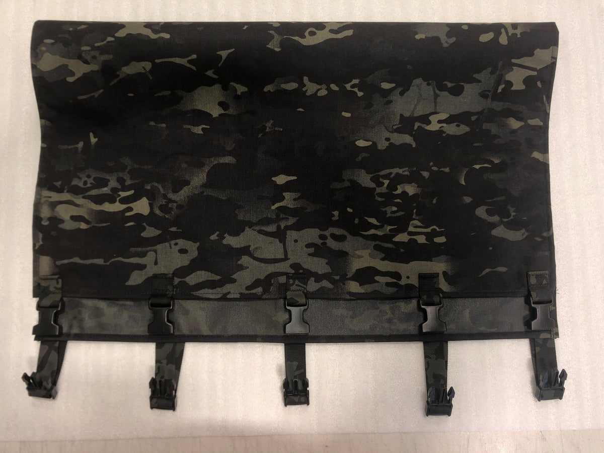 Diabolical Inc Jeep Wrangler soft top cover in Black Camo