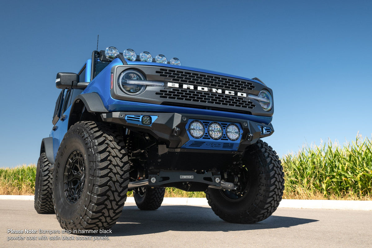 2021-2026 Ford Bronco Bomber Front Bumper (Rigid)