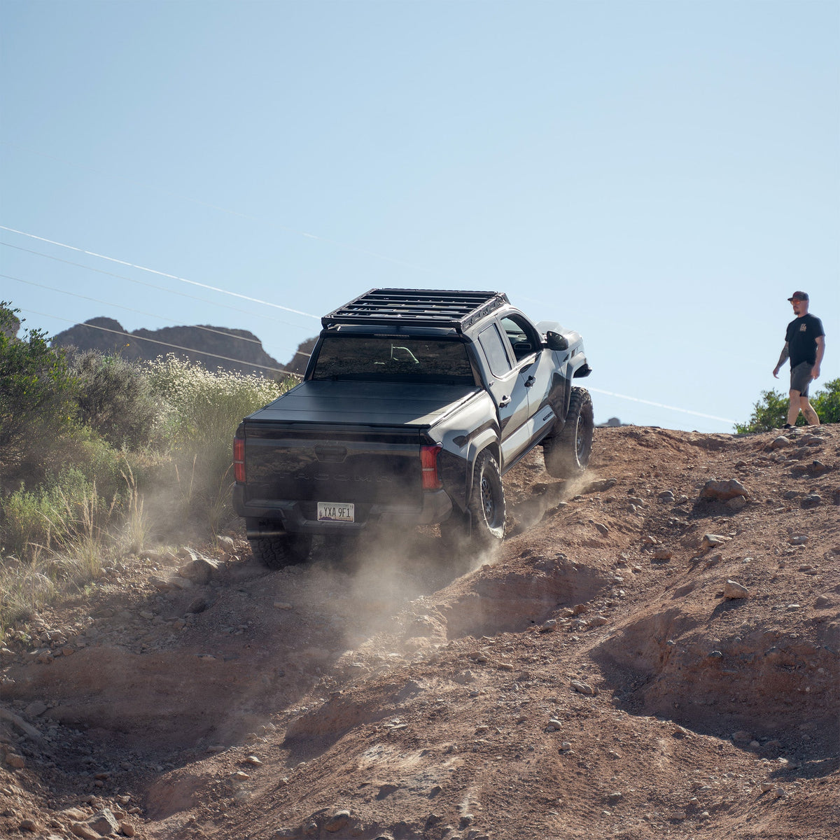 C4 Fabrication Tacoma Roof Rack with Optional Light Bar Mount / 4th Gen / 2024-2026