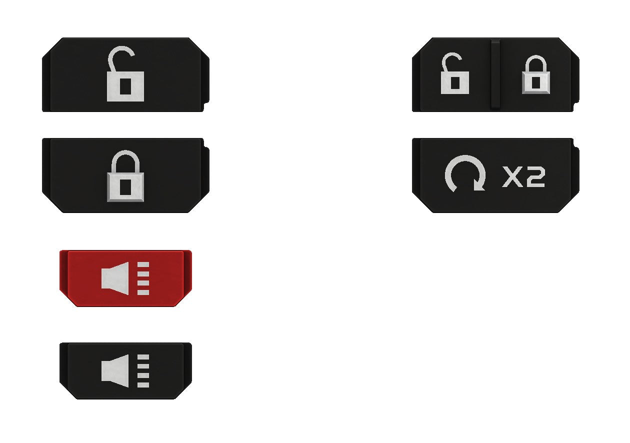 Injection Fob IF029 (V2 Wrangler JL / Gladiator JT) - GOBI