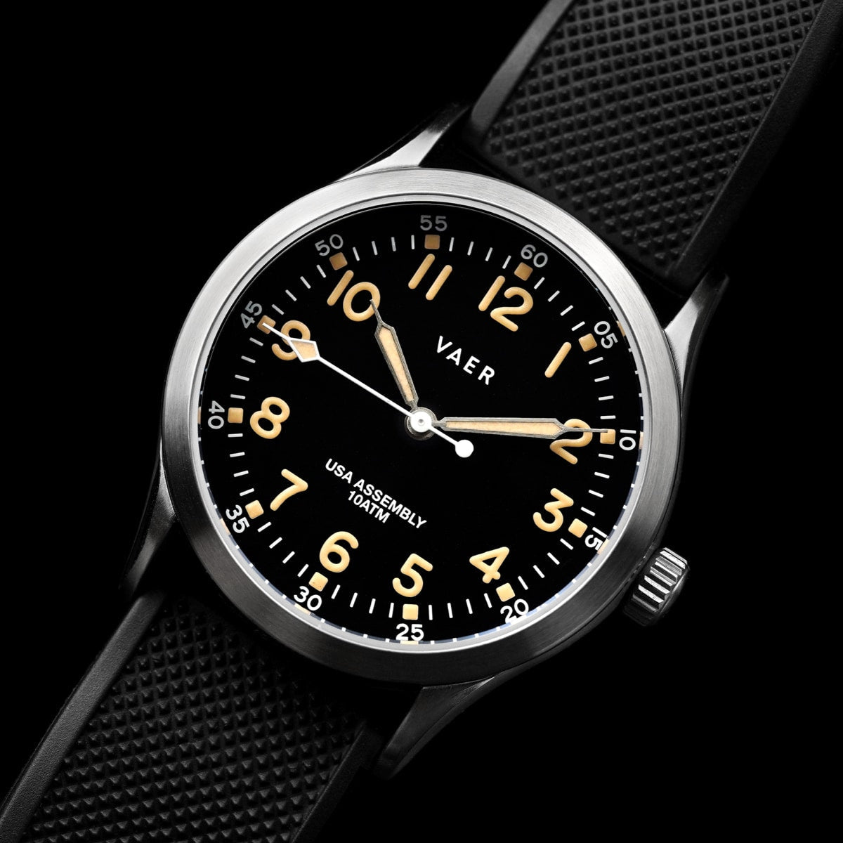 VAER C3 Korean Field Watch - 36mm USA Solar