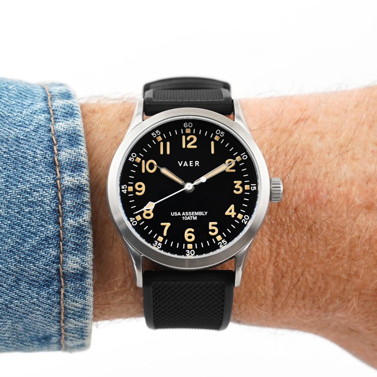 VAER C3 Korean Field Watch - 36mm USA Solar