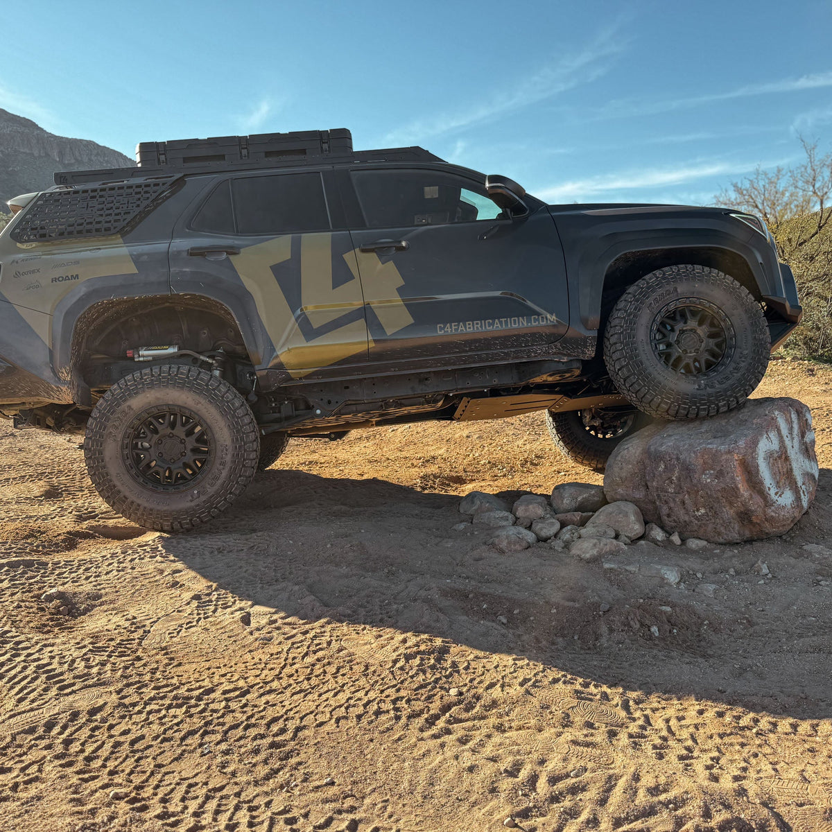 C4 Fabrication 4Runner Rear Skid Plates / 6th Gen / 2025+