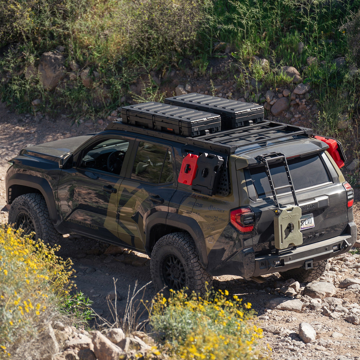 C4 Fabrication 4Runner Summit Hatch Ladder / 6th Gen / 2025+