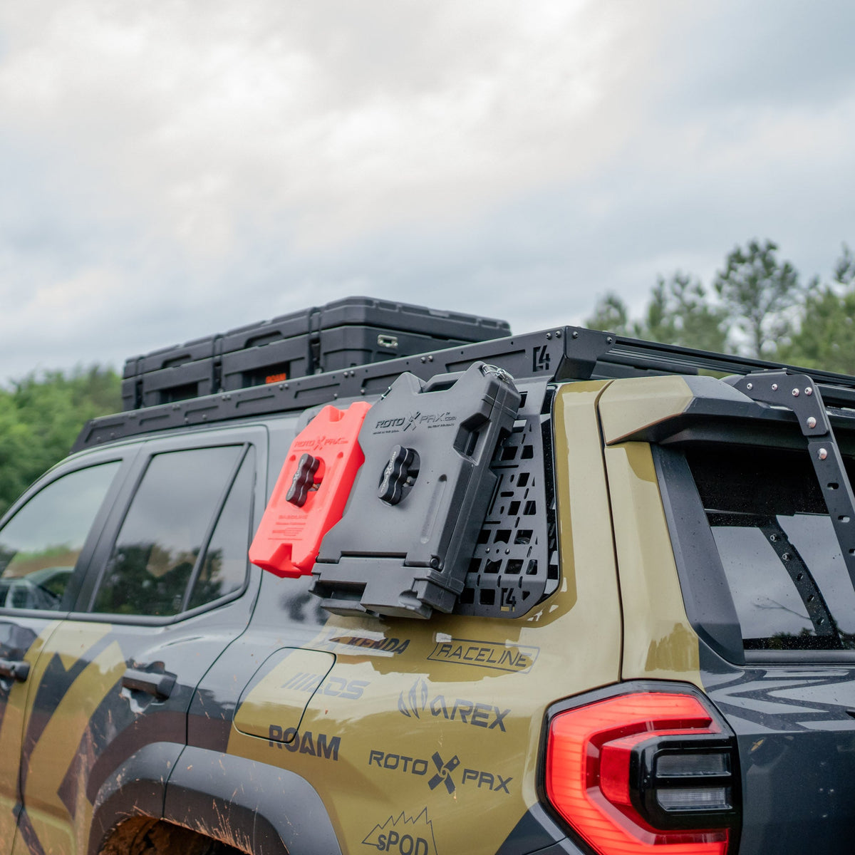 C4 Fabrication 4Runner Roof Rack with Optional Light Bar Mount / 6th Gen / 2025+