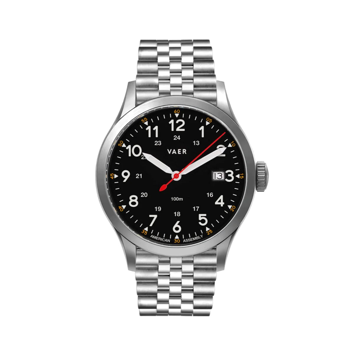 VAER C5 Field Black Watch - Solar - 40mm USA