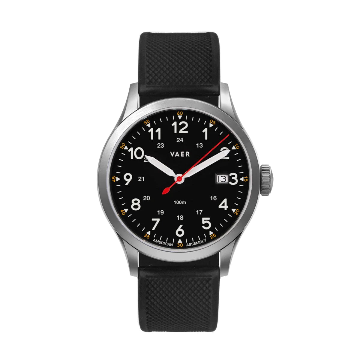 VAER C5 Field Black Watch - Solar - 40mm USA