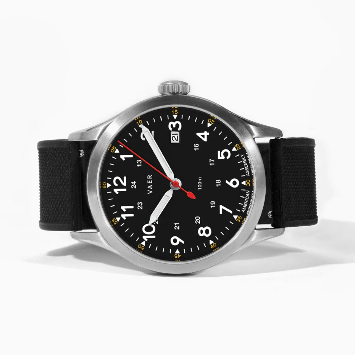 VAER C5 Field Black Watch - Solar - 40mm USA