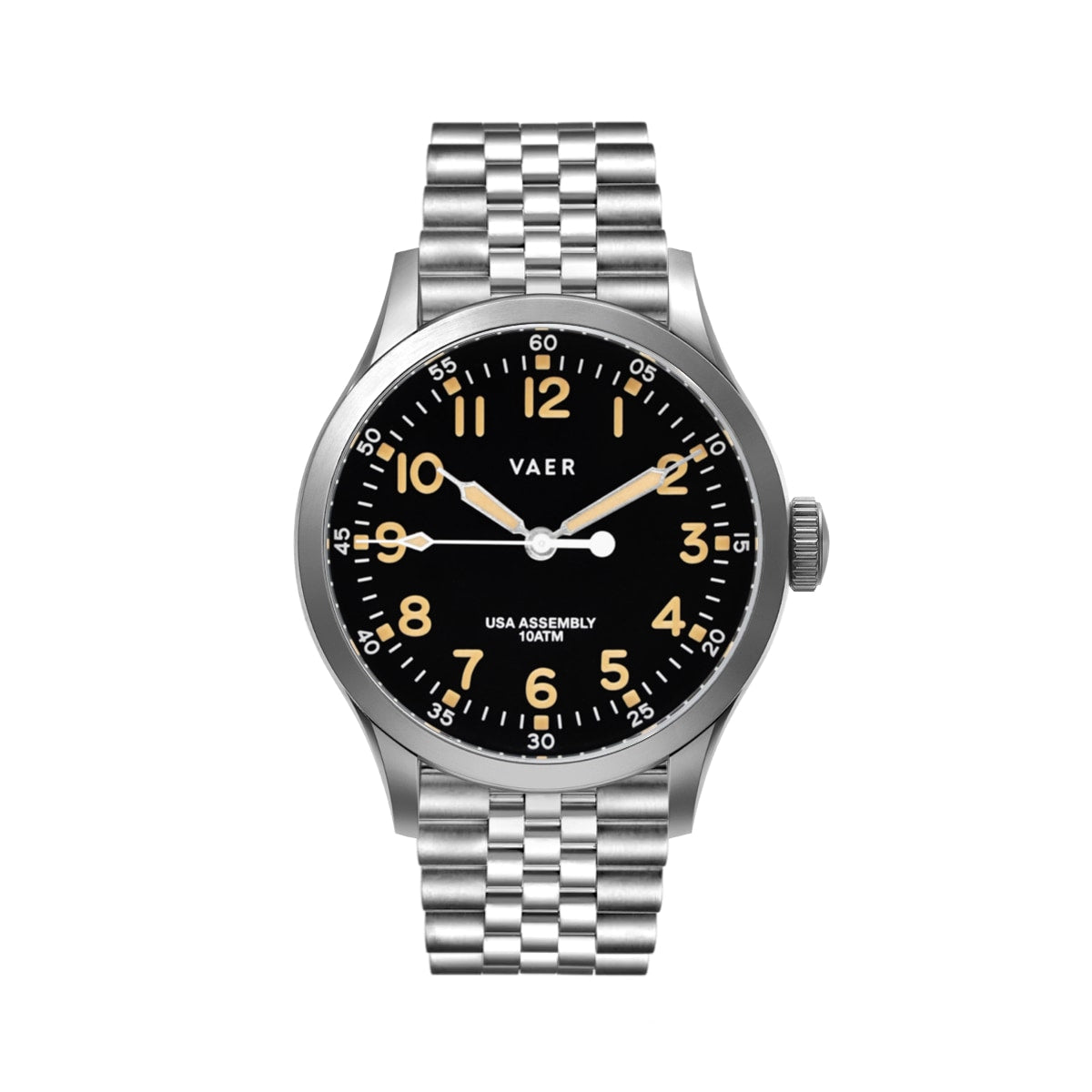 VAER C5 Korean Field Watch - 40mm USA Solar