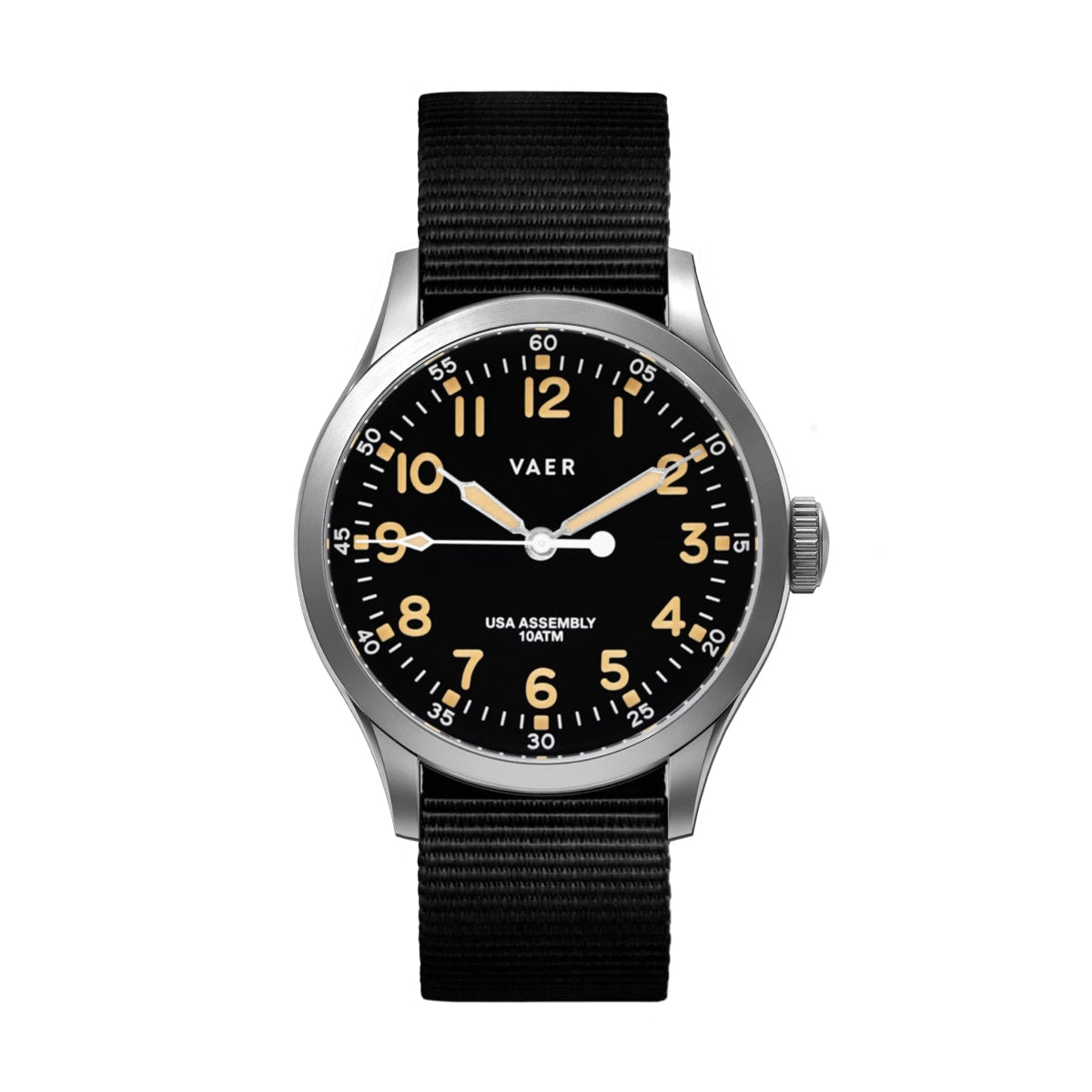 VAER C5 Korean Field Watch - 40mm USA Solar