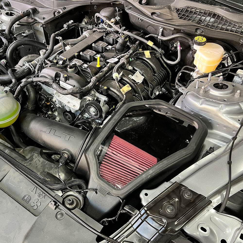 JLT Cold Air Intake with Snap-In Lid for 2015-23 Ford Mustang Ecoboost 2.3L Turbo - NO TUNE REQUIRED