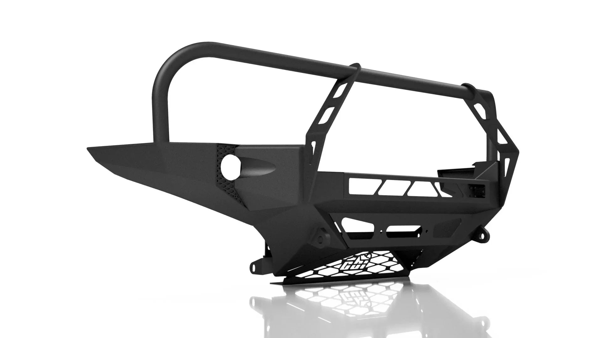 Steel off-road front bumper for 2020-2021 Toyota 4Runner, adventure series design
