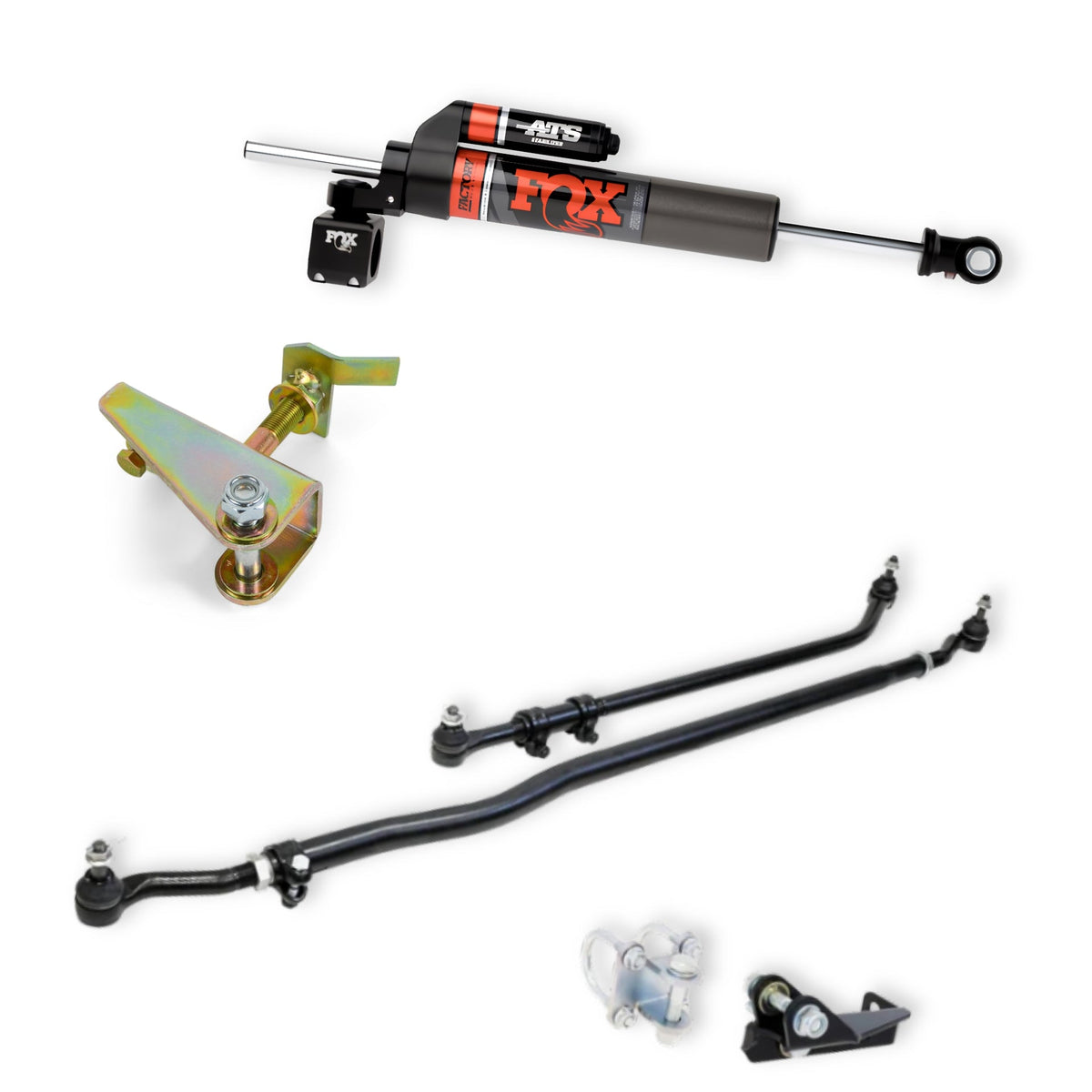 RockJock Currectlync and FOX Steering Package for Jeep Wrangler JL and Gladiator JT
