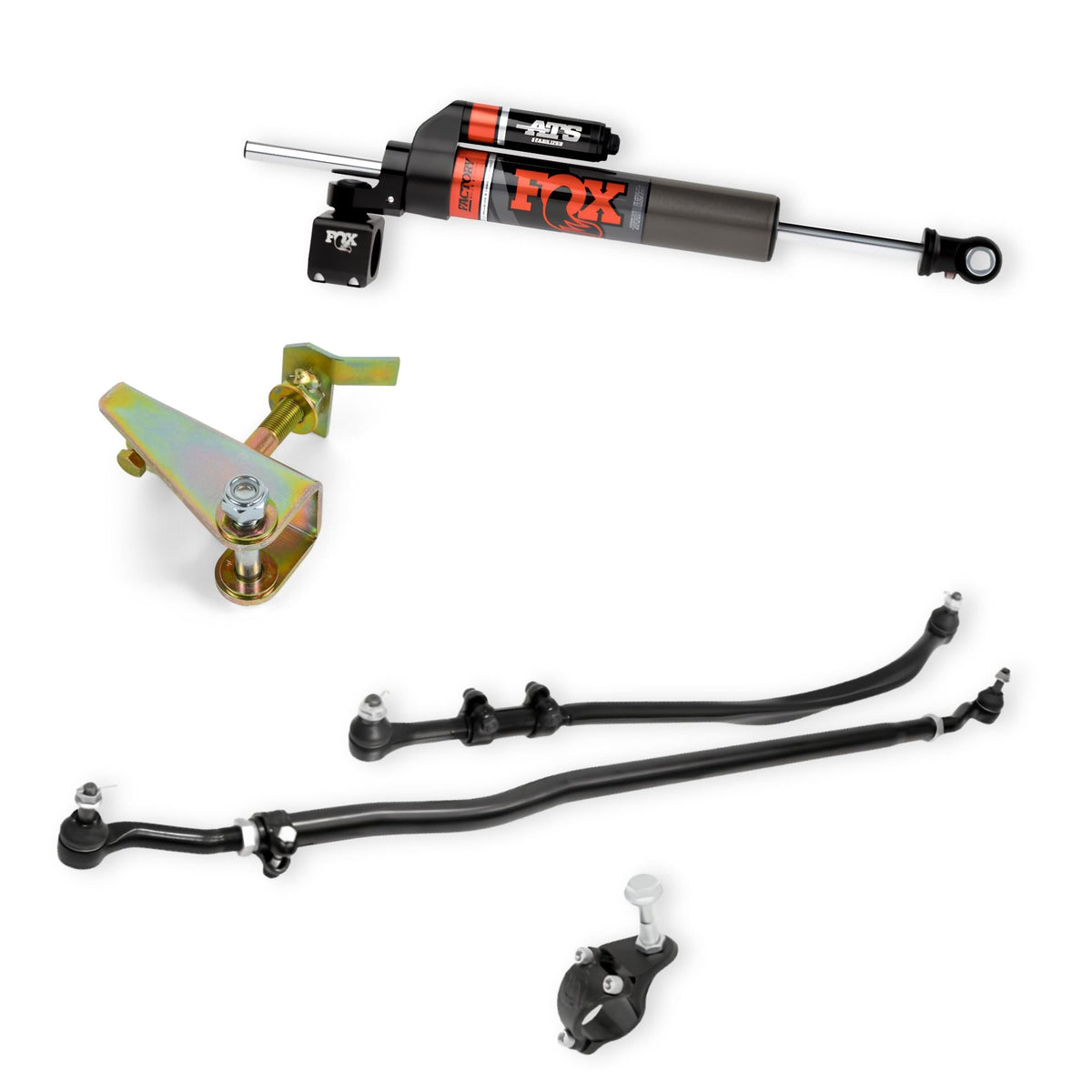 RockJock Currectlync and FOX Steering Package for Jeep Wrangler JK and JKU