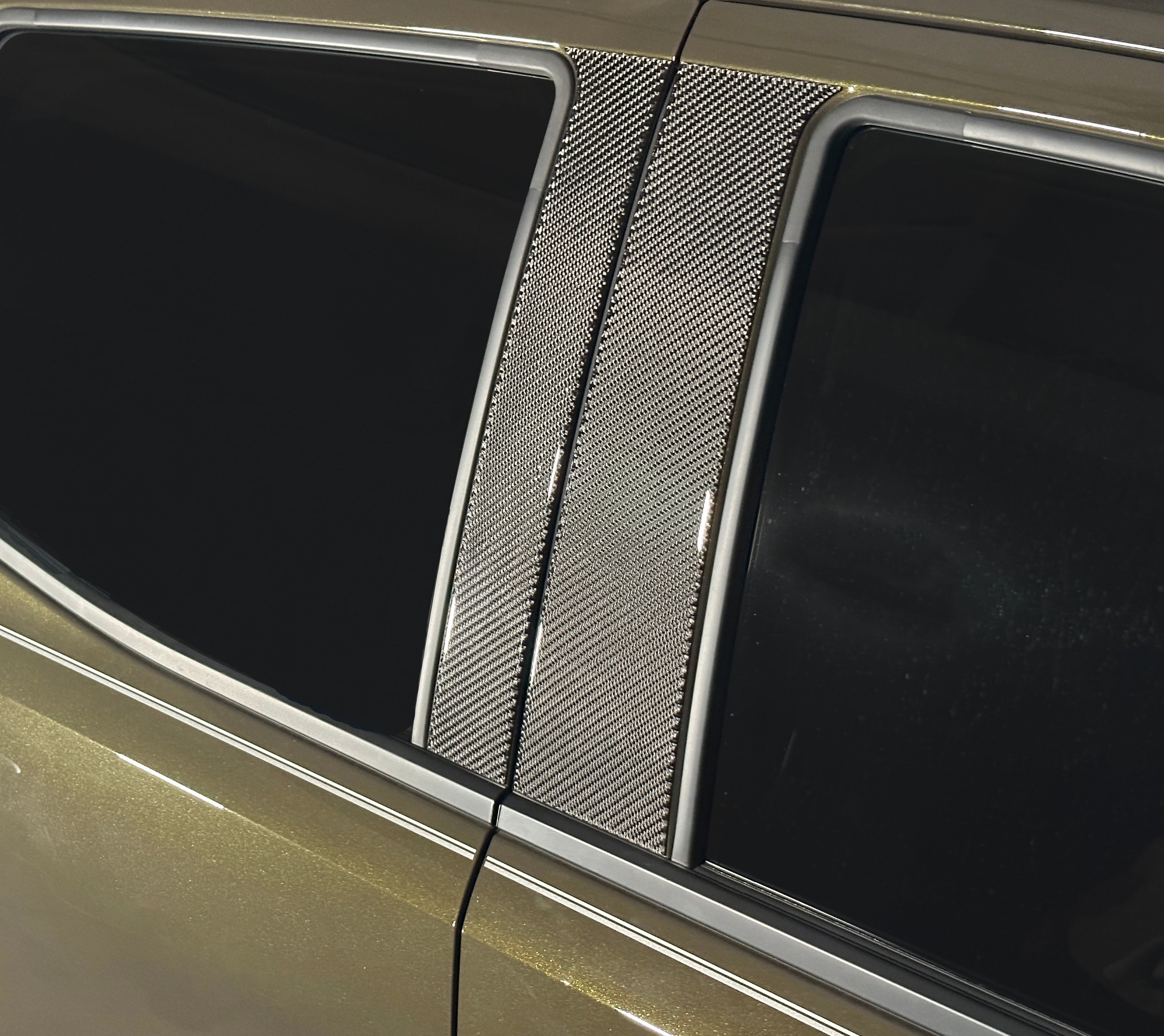 B Pillar Overlays Fits 2023-2026 Chevrolet Colorado & GMC Canyon