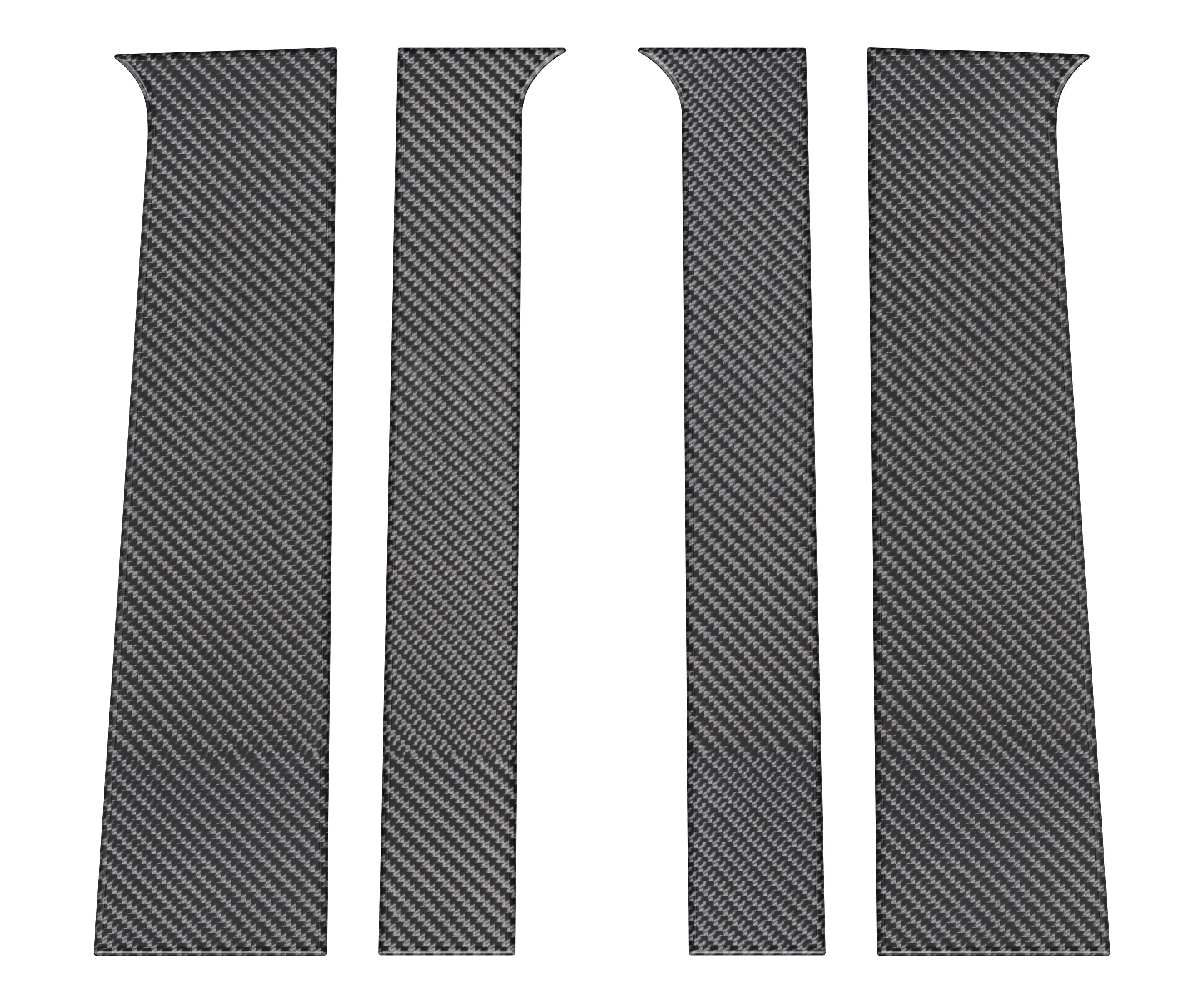 B Pillar Overlays Fits 2023-2026 Chevrolet Colorado & GMC Canyon