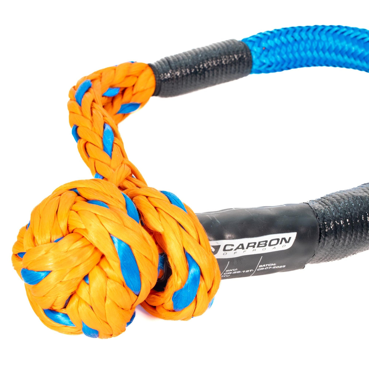 Carbon Offroad high-vis 18T soft shackle for universal fit