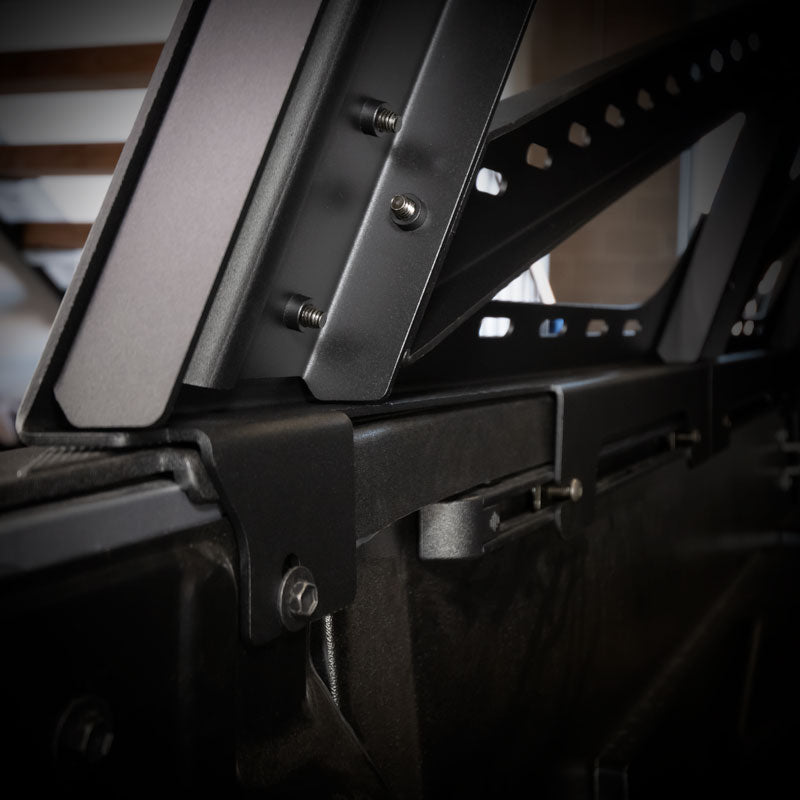 Toyota Tacoma 3G Mid Height Bed Rack - ALUMINUM