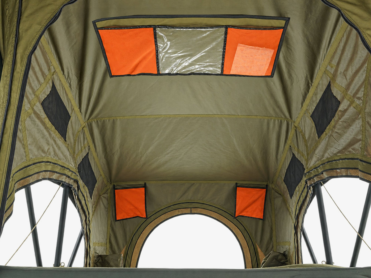 Inspired Overland Carbonlite Mini rooftop tent for universal fit
