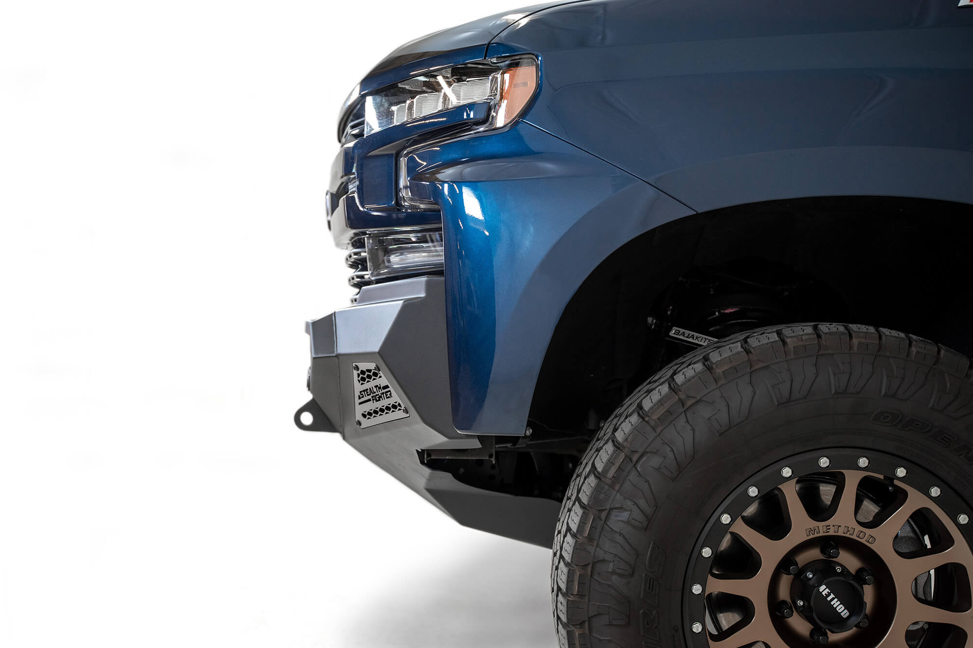 Chevy-Silverado-1500-aftermarket-front-bumper - NVMOS