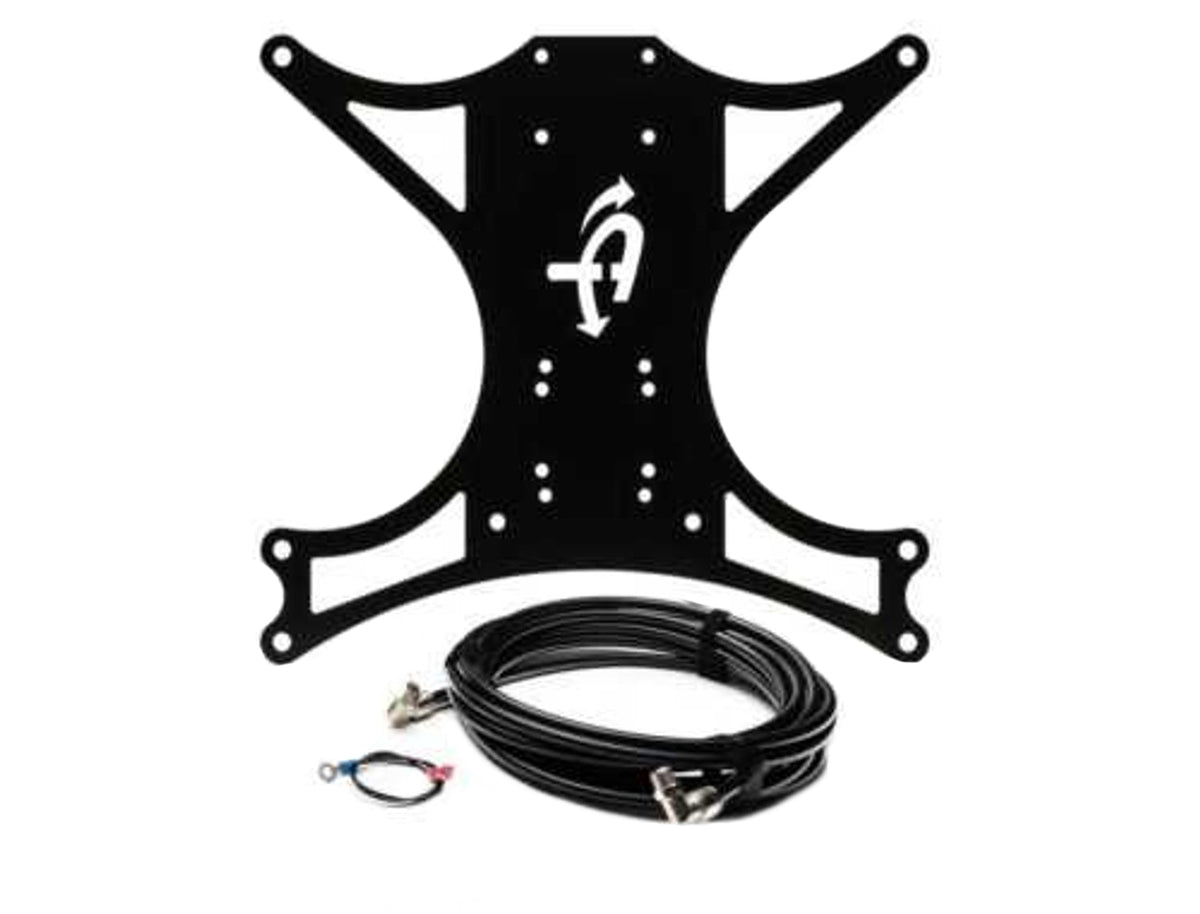 Up Down Air under-seat compressor bracket kit for ARB CKMTA12 for Jeep Wrangler JK 4 door
