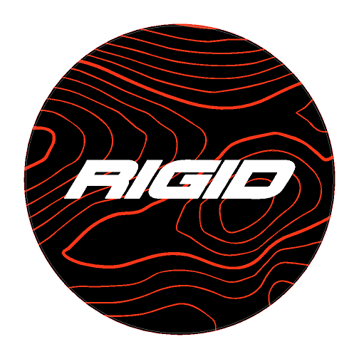 Rigid 360 Series 6" Light Cover Topo Overlays - Universal