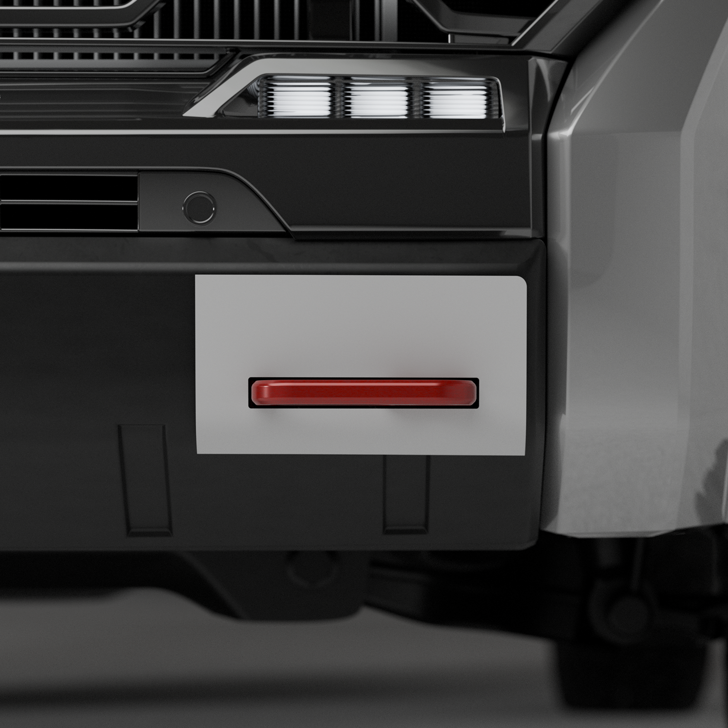 2022-Current Toyota Tundra Front Recovery Points Cutout Template